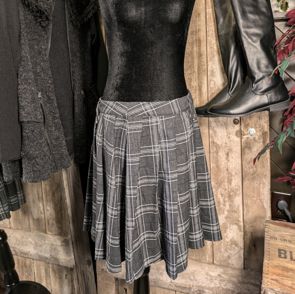 Disturbia pleated skirt.  8